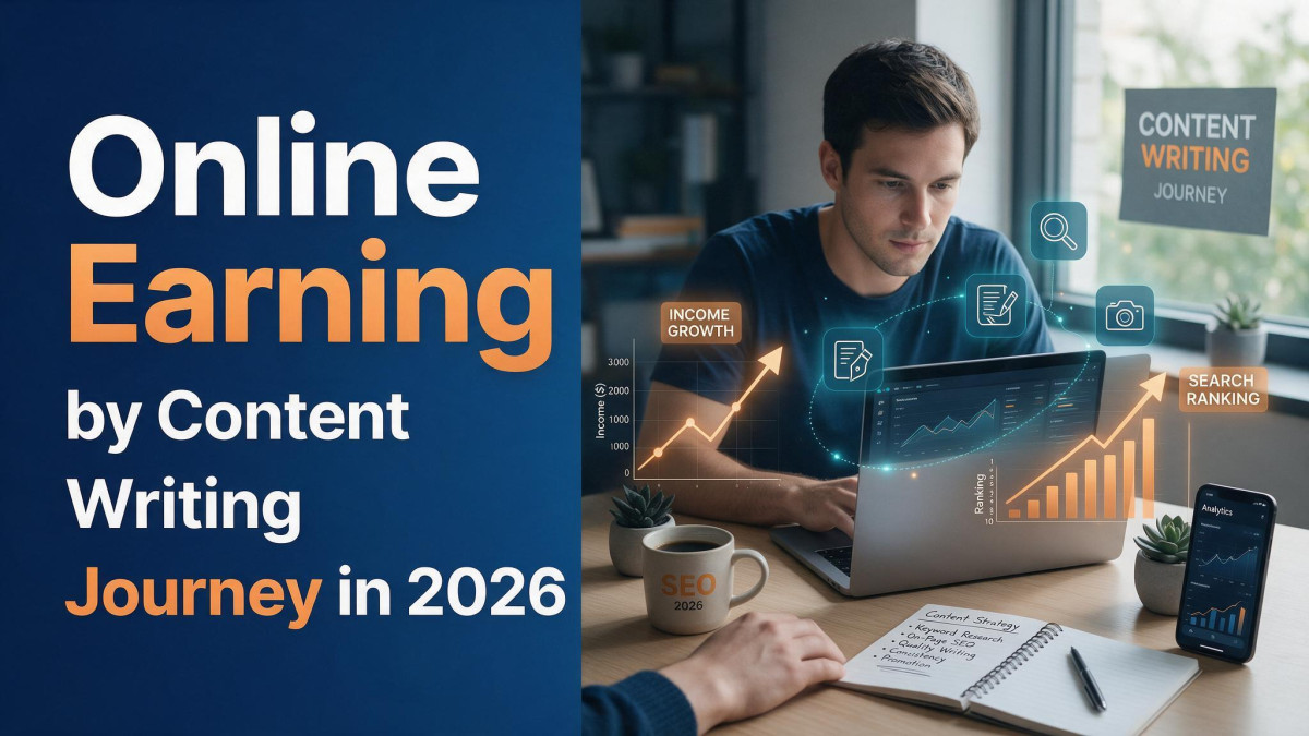 Online Earning by Content Writing Journey in 2026: A Complete SEO Guide
