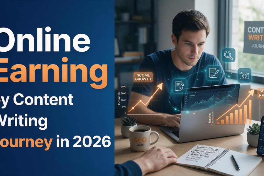 Online Earning by Content Writing Journey in 2026: A Complete SEO Guide
